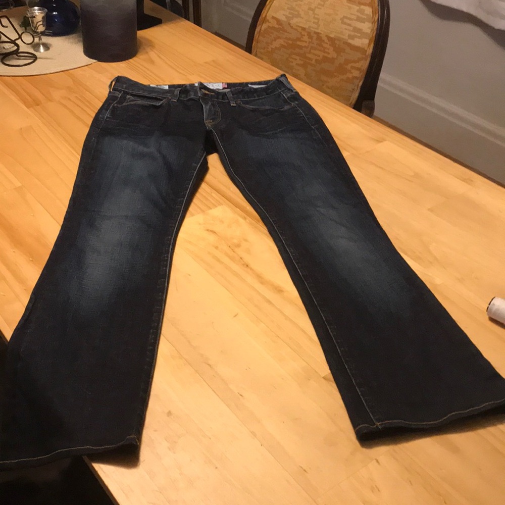 Lucky Brand Lolita Boot White Oak Cone Denim Jeans